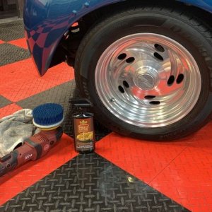 Wheel Polishing Mag BLACKFIRE Metail Polish Flitz Ball