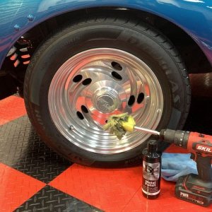 Wheel Polishing Mag BLACKFIRE Metail Polish Flitz Ball