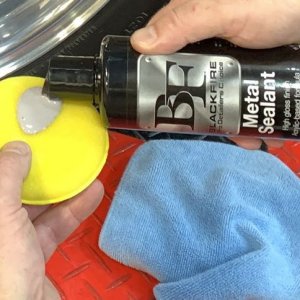 Wheel Polishing Mag BLACKFIRE Metail Polish Flitz Ball