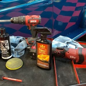 Wheel Polishing Mag BLACKFIRE Metail Polish Flitz Ball