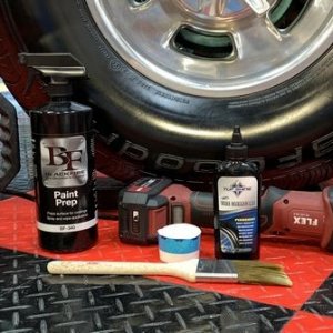 Video Machine Scrubbing Tires and Tire Coatings Mike Phillips