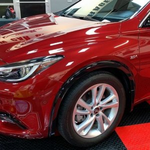 PBL Paint Coating Surface Coating  2017 IFINITI QX30