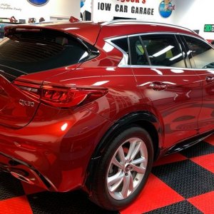 PBL Paint Coating Surface Coating  2017 IFINITI QX30