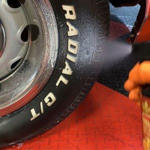 Machine Tire Scrubbing 1971 Charger Mike Phillips