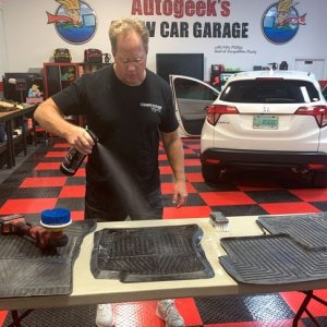 Extreme Floor Mat Makeover BLACKFIRE Mat Cleaner and Protectant