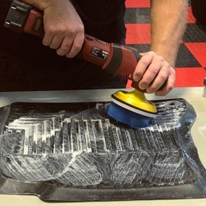 Extreme Floor Mat Makeover BLACKFIRE Mat Cleaner and Protectant