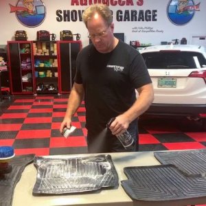 Extreme Floor Mat Makeover BLACKFIRE Mat Cleaner and Protectant