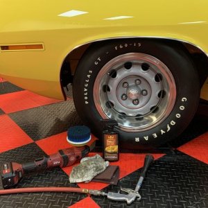 machine scrubbing tires mike phillips