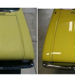 Before and After Car Hood Mike Phillips