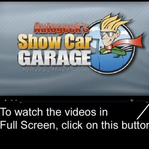 Location of the Full Screen Button