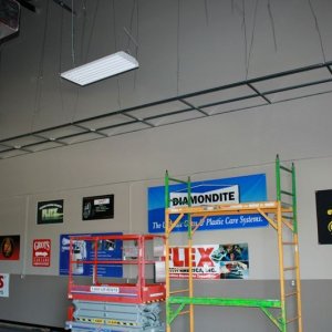 Show Car Garage Acoustical Ceiling