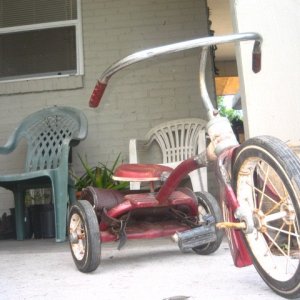 real vintage tricycle choper style