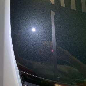 Remove swirls scratches by machine in Vinyl Stripes Decals Graphics Corvett
