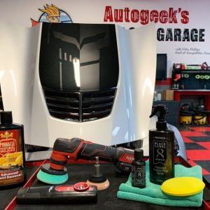 Remove swirls scratches by machine in Vinyl Stripes Decals Graphics Corvett