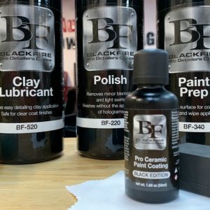 BLACKFIRE Pro Ceramic Paint Coating Black Edition
