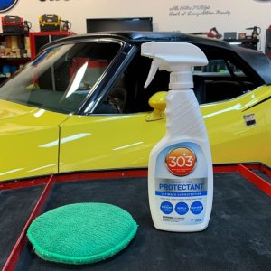 Review 303 Aerospace Protectant 1970 Cuda with Black Vinyl Top