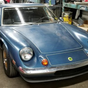 1973 Lotus Europa Meguiars 7 Rub Down Mike Phillips