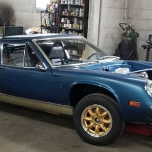 1973 Lotus Europa Meguiars 7 Rub Down Mike Phillips