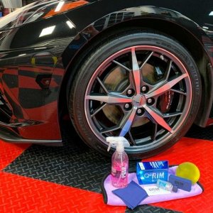 Review GYEON Q2 RIM ceramic coating C8 Corvette