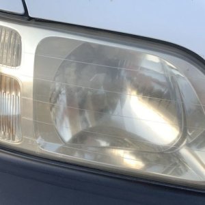 Headlight Correction - Wetsanding versus just Buffing - Results One Year La