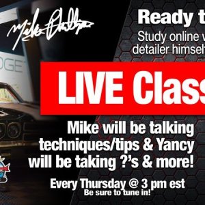LIVE Detailing Classes Mike Phillips Yancy Martinez Autogeek