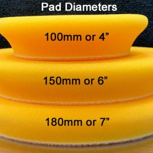 RUPES Patented Countoured Profile D-A Foam Pads Mike Phillips