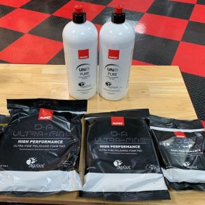 RUPES NEW DA Coarse Fine Compounds Profile Contour Foam Pads