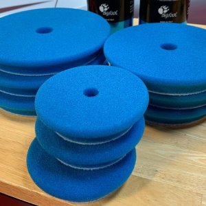 RUPES NEW DA Coarse Fine Compounds Profile Contour Foam Pads