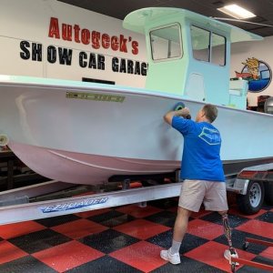 Gelcoat Ceramic Coating Marine Wetanding Oxidation Detailing Class