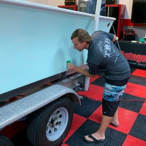 Gelcoat Ceramic Coating Marine Wetanding Oxidation Detailing Class