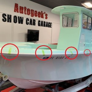 Gelcoat Ceramic Coating Marine Wetanding Oxidation Detailing Class