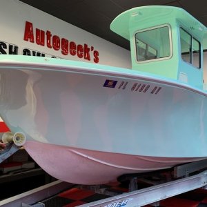 Gelcoat Ceramic Coating Marine Wetanding Oxidation Detailing Class