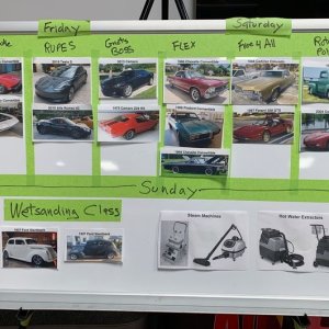 Training Cars - For the September 2020 Detailing Class