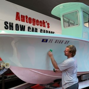Gelcoat Ceramic Coating Marine Wetanding Oxidation Detailing Class