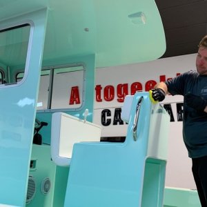 Gelcoat Ceramic Coating Marine Wetanding Oxidation Detailing Class