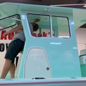 Gelcoat Ceramic Coating Marine Wetanding Oxidation Detailing Class