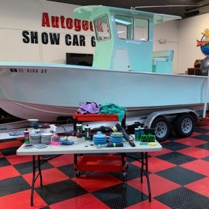 Gelcoat Ceramic Coating Marine Wetanding Oxidation Detailing Class