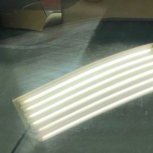 How to polish glass scratches wiper marks pits