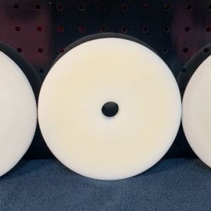 RUPES Ultrafine white foam finishing pads washed mike phillips