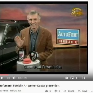 Blue Coral AUTOFOM Fomblin A Mike Phillips Dennis Weaver