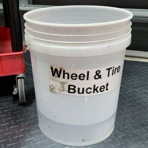 Car Washing Tools Towels Brushes and Buckets by Mike Phillips