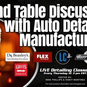 Round table discussion with Auto Detailing Manufacturers