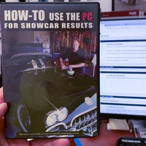 How to use the PC for Show Car Results DVD Video Mike Phillips