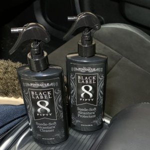 Review Pinnacle Black Label Alcantara Cleaner and Protectant