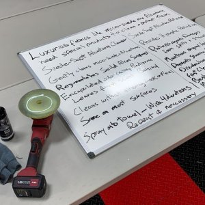 How to machine clean a dry erase board by Mike Phillips