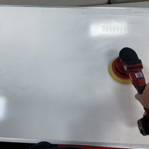 How to machine clean a dry erase board by Mike Phillips