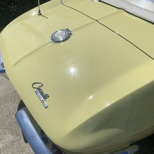 Mellow Yellow 2-door Chevy Dr. Beasleys Z1 Corrected Sealed 1965 Corvette