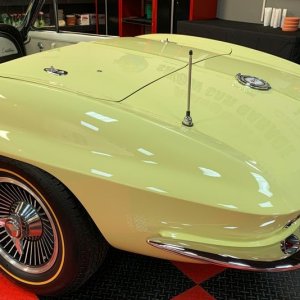 Mellow Yellow 2-door Chevy Dr. Beasleys Z1 Corrected Sealed 1965 Corvette