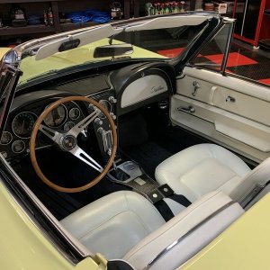 Mellow Yellow 2-door Chevy Dr. Beasleys Z1 Corrected Sealed 1965 Corvette