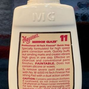 Meguiars Mirror Glaze Professional Hi-Tech Finesse Quick Step 11